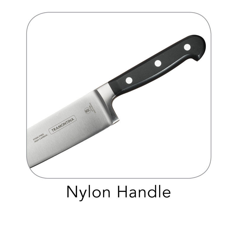 Couteau de chef traditionnel forgé de qualité piétonne, 8"