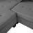 Upholstered L-Shaped Sectional Reversible-1605082804
