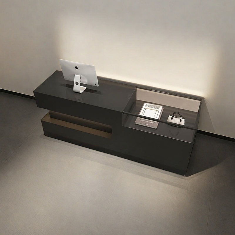 Vitrine de luxe Fashion Light, Noir, H 39,37 po x l 62,99 po x P 23,62 po