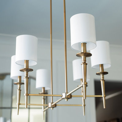 Abbie 6 - Light Kitchen Island Pendant