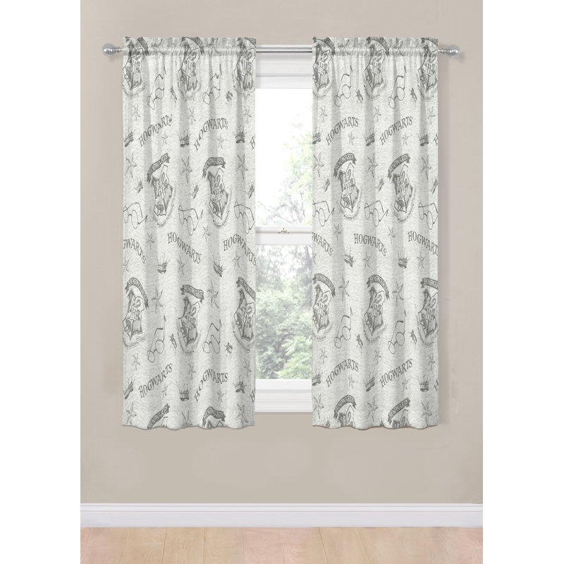 Paire de rideaux obscurcissant avec passe-tringle, l 42 po x L 63 po