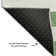 Premium Machine Washable Cerrito AMF528 Green Rug