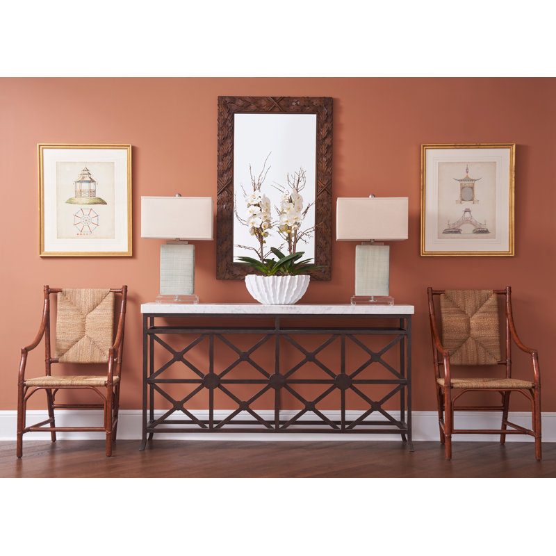 Huntington Textured Ceramic Table Lamp with Linen Shade