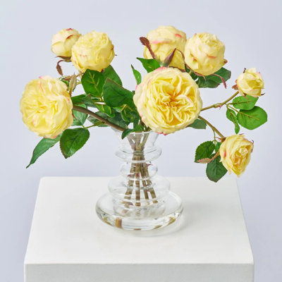 Rose Faux Floral in Vase