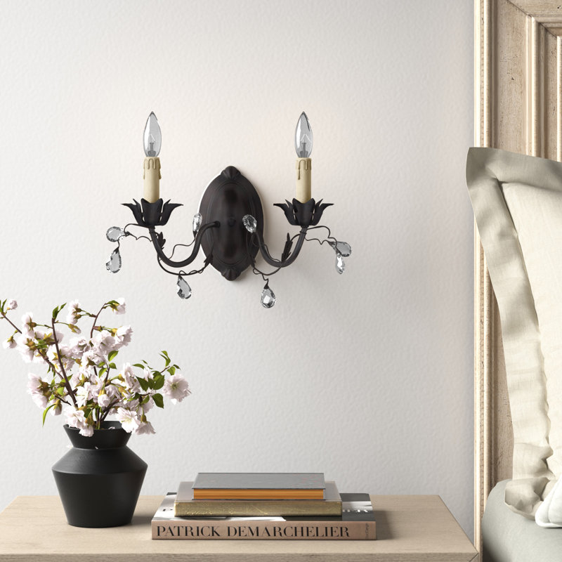 Mair Candle Wall Light, Oil Rubbed Bronze