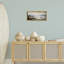 Art mural sur toile flottant encadré "Coastal Lighthouse Waves" par Petal Prints Design-1880161721-1880161727