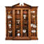 Windsor Solid Wood Lighted Curio Cabinet