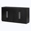 Armoire de rangement à 4 portes, tablettes réglables-1198662934