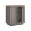 Armoire de rangement polyvalente à finition moyenne avec tablettes réglables et conception empilable pour une efficacité accrue de l'espace