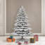 Kiana Flocked Pine Full Artificial Christmas Tree-1267437024