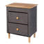 Commode d'appoint 2 tiroirs Kamalu