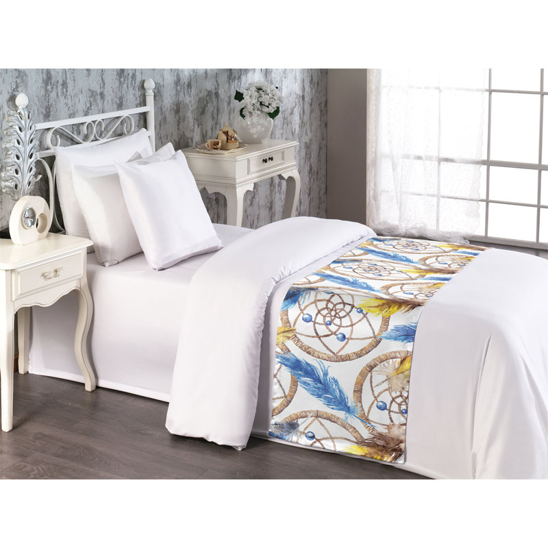 Foulard de lit Ambesonne Oriental Vibes, Lit simple
