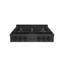 ZLINE Designer 36 in. Paramount Gas Rangetop in Black Satin Steel with Black and Bronze Accents-1026816865