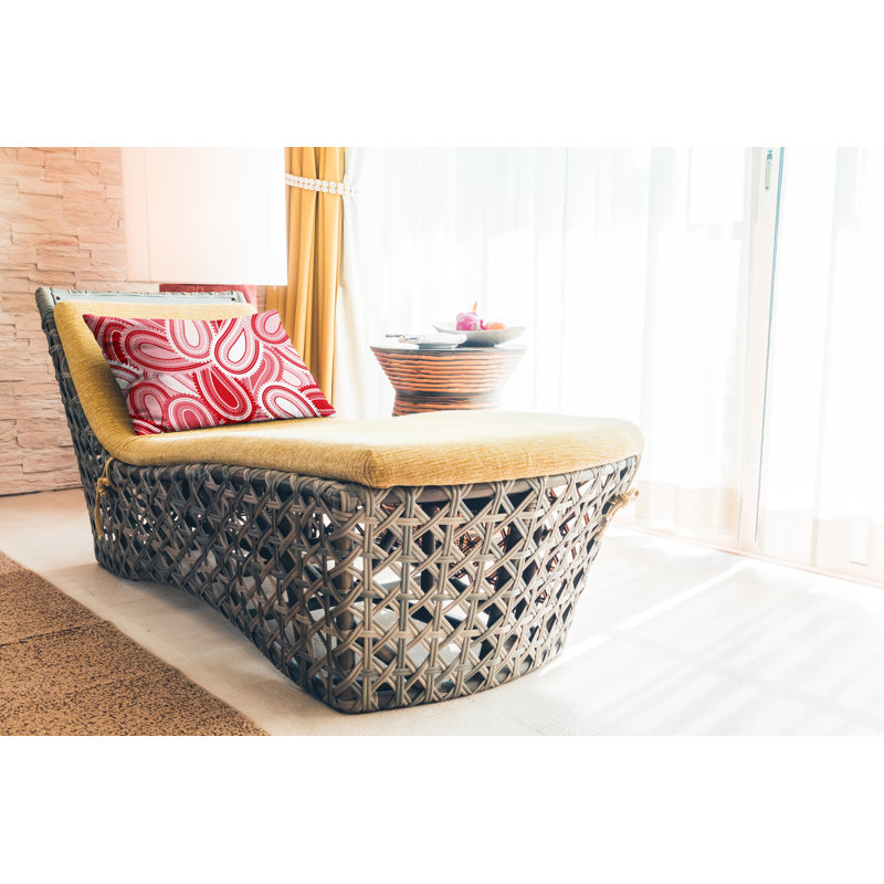 Polyester / Mélange de polyester Housse de coussin rectangulaire intérieure / extérieure lombaire et insert, Rouge