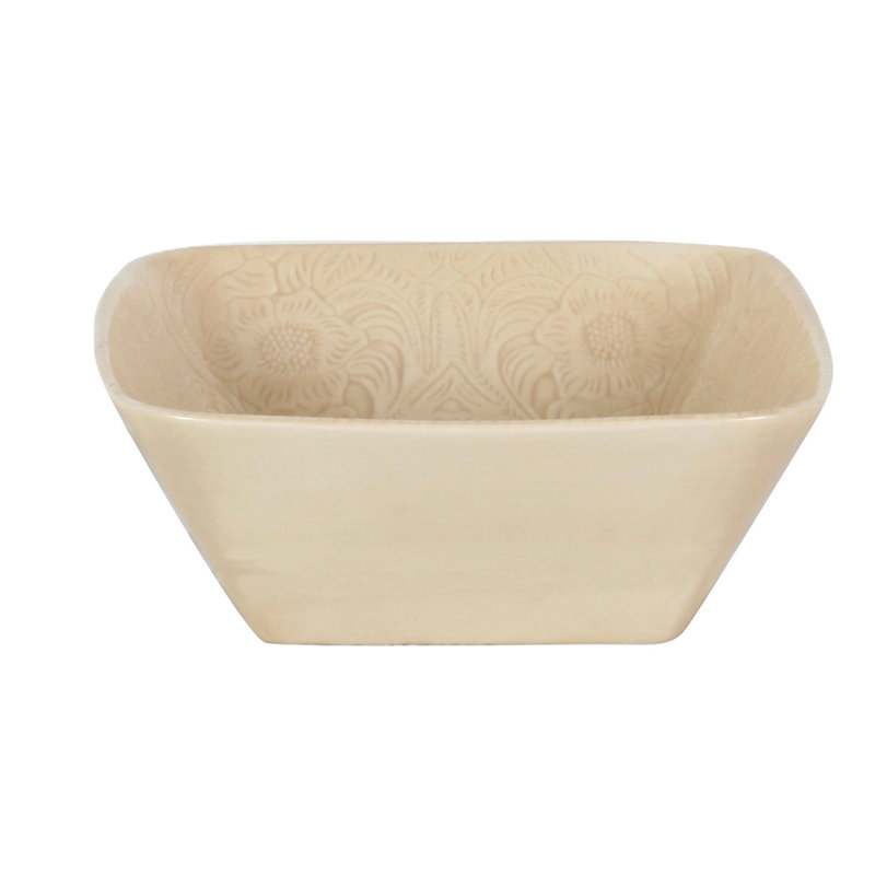 Bol de service 1 pièce Savannah, Crème
