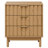 3 Drawer Dresser With Fluted Panel Design-281840828