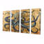 Rinker - pieuvre, art mural 4 pièces-106426083