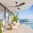 60" 3 - Blade Propeller Ceiling Fan With LED Lights And Remote Control-560736065