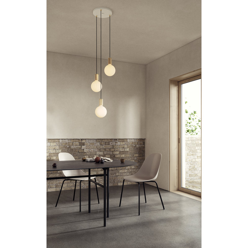 Sphere IV 3 - Light Pendant, Brass