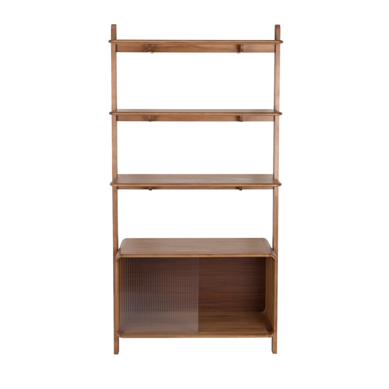 Rise Shelf Cabinet, Brown