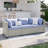Outdoor Wicker Sectional Corner Chairs (Set of 2)-1419961544