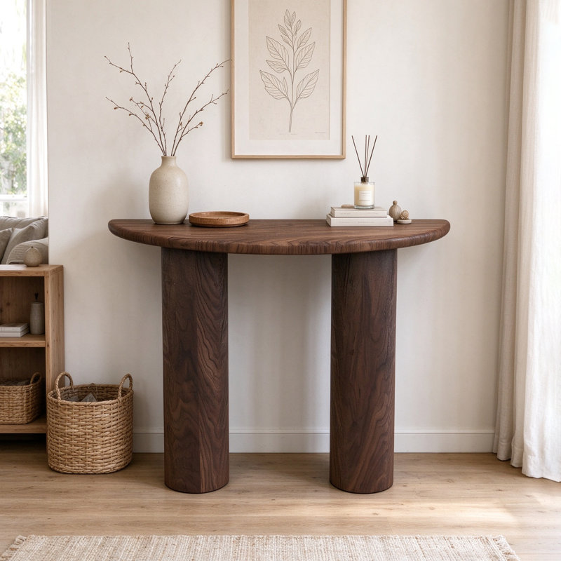 Console Artistic, Dark Brown, Marron foncé, Marron foncé