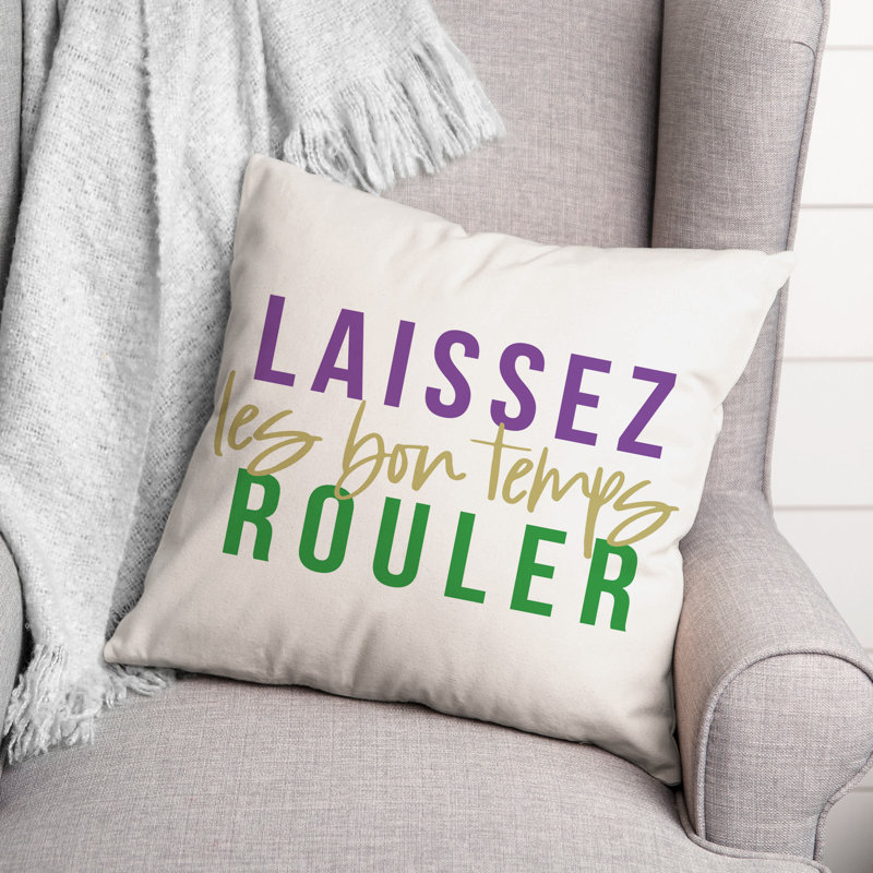 Coussin Laissez Les Bon Temps Rouler