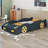 Lorden Twin Size Race Car-Shaped Platform Bed-652359822-614165825