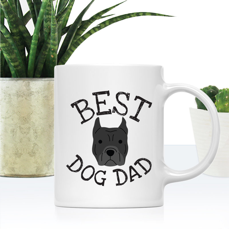 Tasse à café Best Dog Dad, Pitbull américain