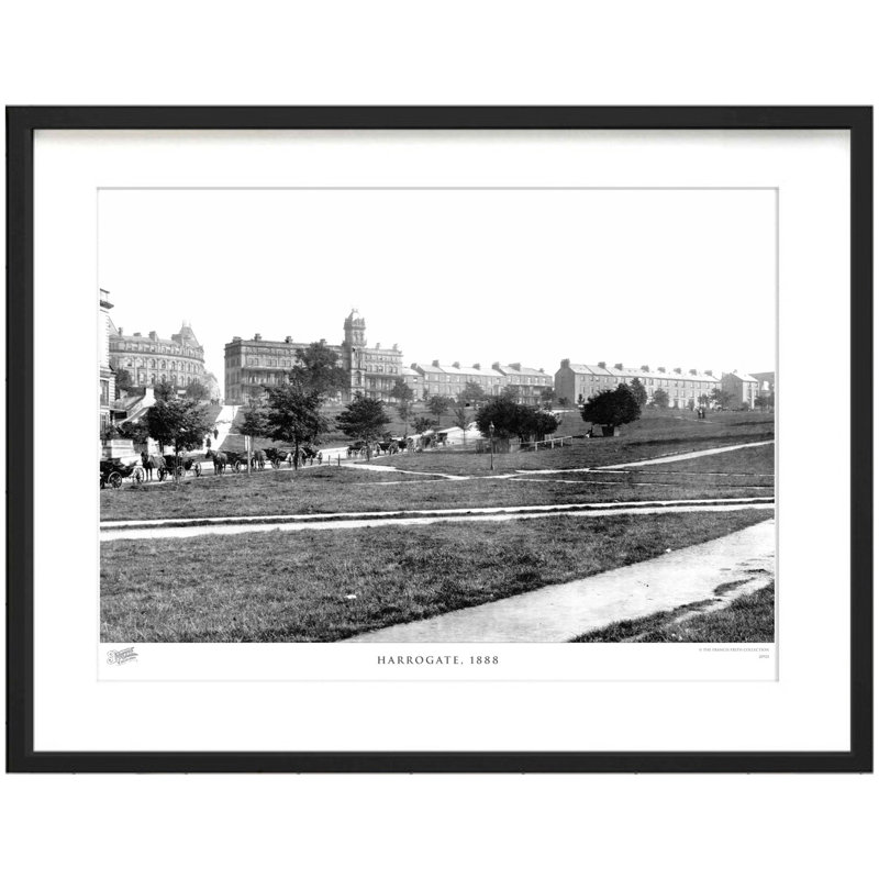 Harrogate, 1888 - Single Picture Frame Print, 40cm H x 50cm W x 2.3cm D