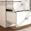 47" W Manufactured Wood Vanity Set with LED Mirror and Power Outlets-1168814803