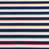 Rayures bleu marine