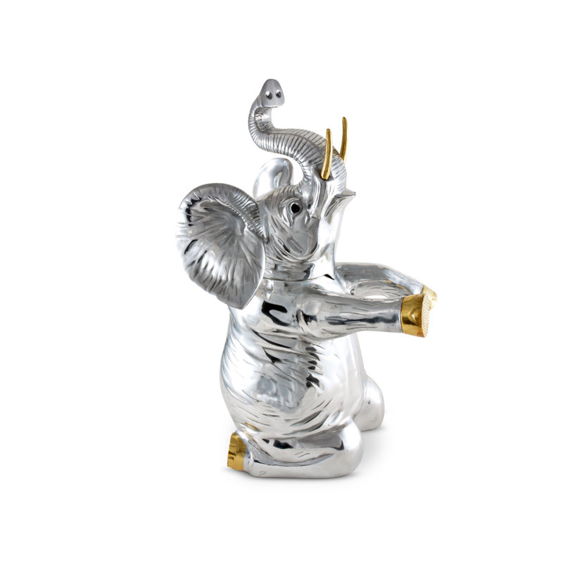 Elephant Aluminum Ice Bucket