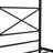 Glendale Platform Bed Frame with Modern Style Headboard and Footboard - Canopy Metal Frame in Powder Coating Black-714839037