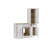 Disar 51'' Single Bathroom Vanity With Right Tall Linen Cabinet Dovetail Solid Wood Drawer Base Only-111379323