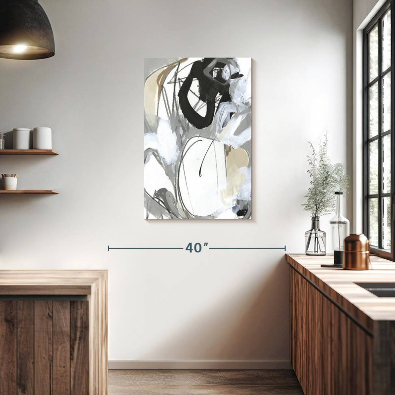 Avery fils emmêlés IV, H 36 po x l 24 po
