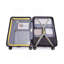 19 po + 3 pièces Sac de rangement doublé, bagage à main trois pièces, valises à roulettes, valise de transport légère en ABS, bagage rigide-130603623