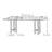 Solid wood tan dining table-1434667372