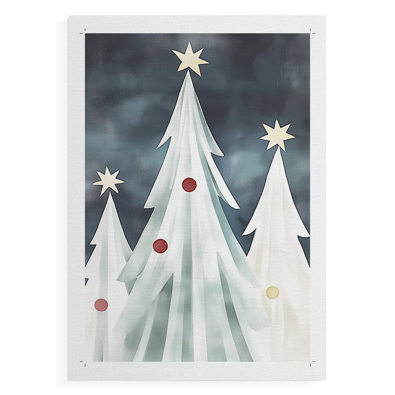 Christmas Holiday Art DCCCLVII - Impression sur toile seulement - NON CADRE, H 36 po x l 24 po