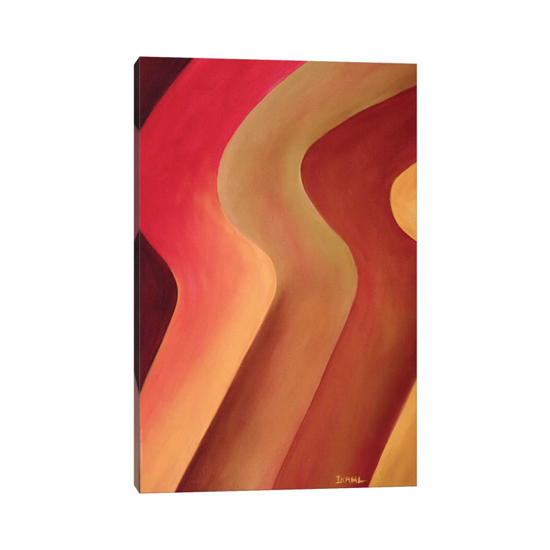 Body Move by Ikahl Beckford - Wrapped Canvas Painting, 101.6 cm H x 66.04 cm W x 1.91 cm D