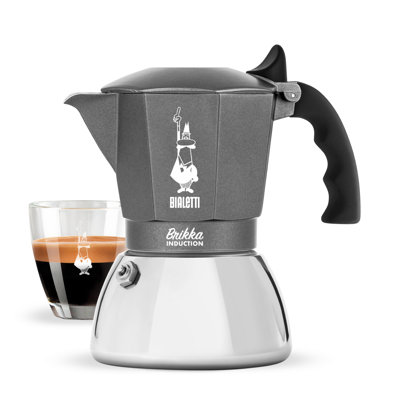 Bialetti Brikka Induction 4 Cup Percolator