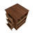 All in One Organizer - Walnut Finish