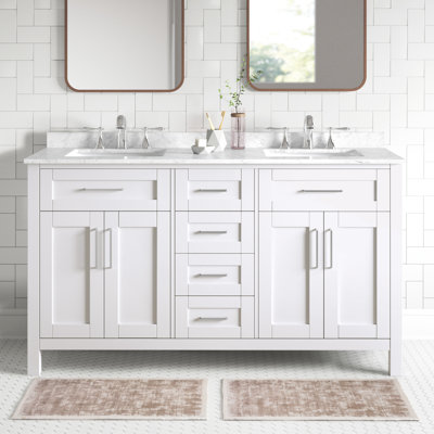 Tahoe 60" Double Bathroom Vanity Set