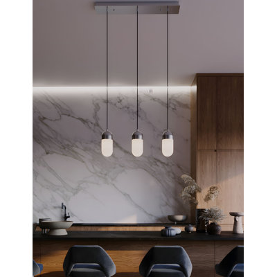 Jamarra 3-Light Linear Pendant - 120V - 45W - 5 CCT