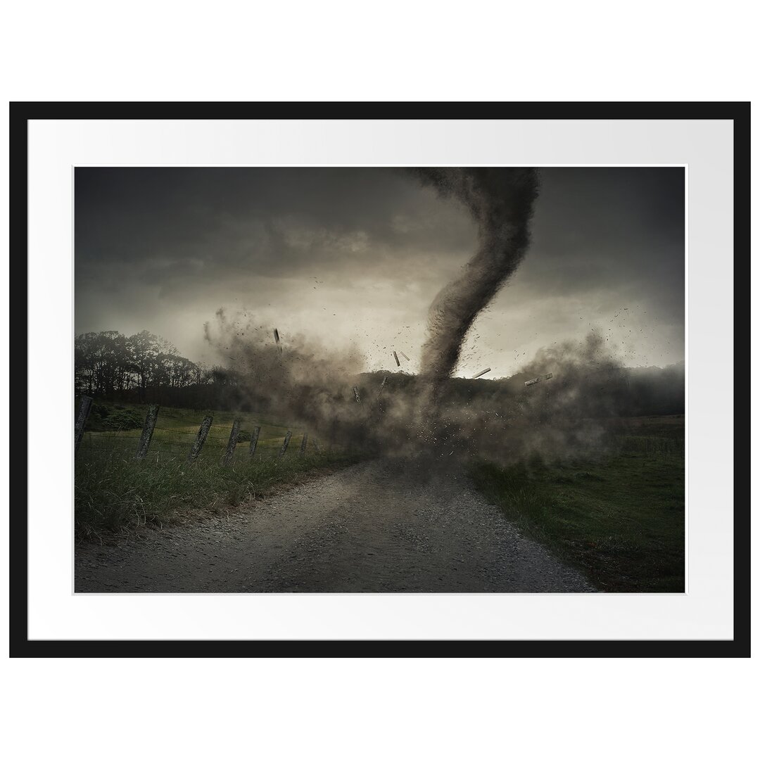 Gerahmtes Poster Tornado