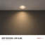 Luminaire encastré DEL de 4 po et 15 W, 5 CCT, coupe-feu de 2 heures, déflecteur profond, conforme aux normes UL263 et ASTM E119, étanche à l'air et à l'indice IC, à intensité variable pour plafond commercial-133138165