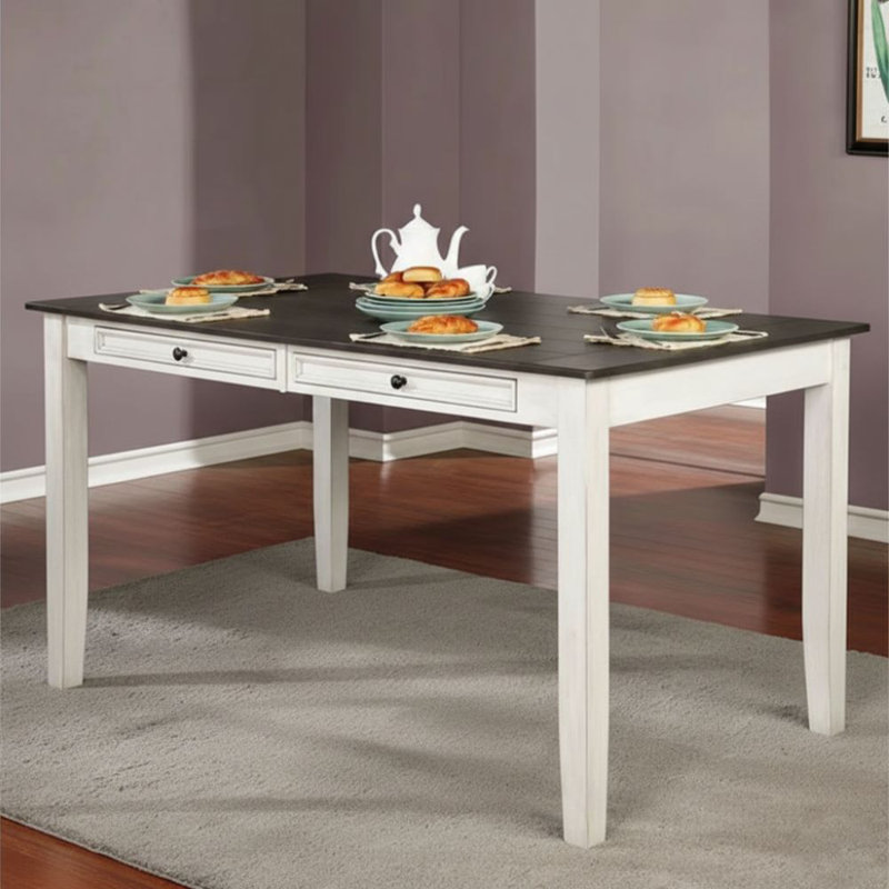 6 sièges de table de salle à manger à hauteur de comptoir Quorvin