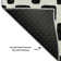 Premium Machine Washable Prisco Black Rug