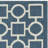 Arneshia Cotton Blue/Beige Area Rug-20794350