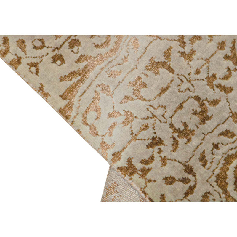 Oriental Area Rug in Brown